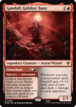 Gandalf, Goblins' Bane (HOB-096) - mythic - Foil