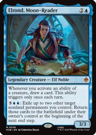 Elrond, Moon-Reader (HOB-036) - mythic