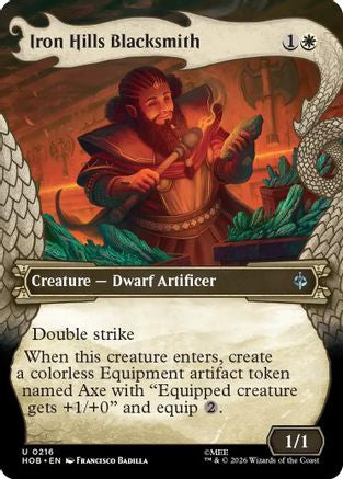 Iron Hills Blacksmith (Showcase) (HOB-216) - uncommon - Foil