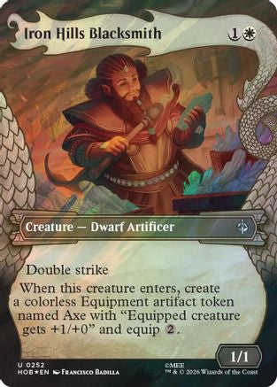 Iron Hills Blacksmith (Showcase) (Surge Foil) (HOB-252) - uncommon - Foil