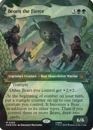 Beorn the Fierce (Showcase) (Surge Foil) (HOB-266) - mythic - Foil