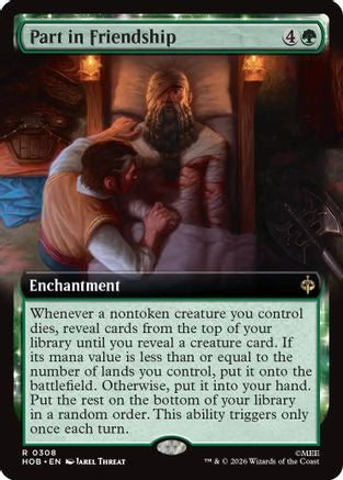Part in Friendship (Extended Art) (HOB-308) - rare