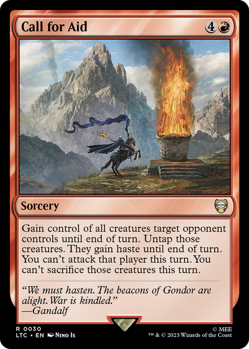 Call for Aid (LTC-030) - rare