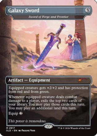 Galaxy Sword - Sword of Forge and Frontier (SLD-2817) - mythic