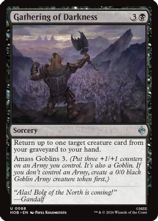 Gathering of Darkness (HOB-068) - uncommon