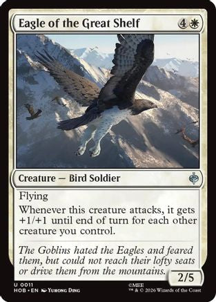 Eagle of the Great Shelf (HOB-011) - uncommon - Foil
