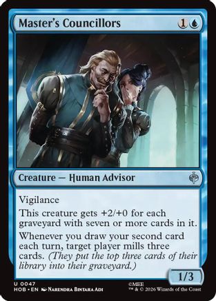 Master's Councillors (HOB-047) - uncommon - Foil