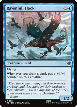 Ravenhill Flock (HOB-052) - uncommon - Foil