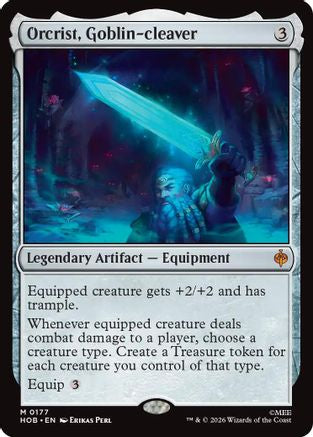 Orcrist, Goblin-cleaver (HOB-177) - mythic - Foil