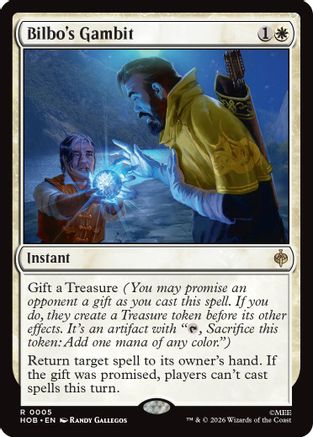 Bilbo's Gambit (HOB-005) - rare - Foil