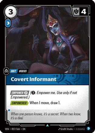 Covert Informant (057/166) - VEN - Uncommon