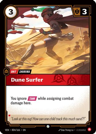 Dune Surfer (004/166) - VEN - Common