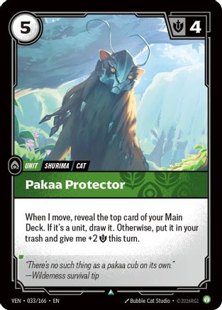 Pakaa Protector (033/166) - VEN - Uncommon - Foil