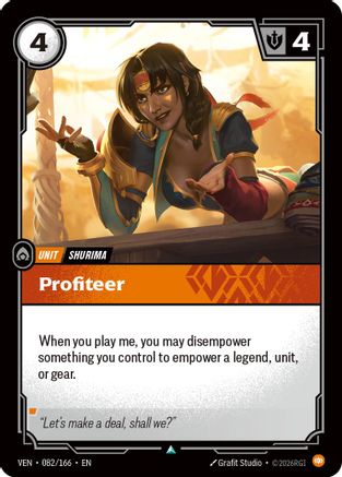 Profiteer (082/166) - VEN - Uncommon