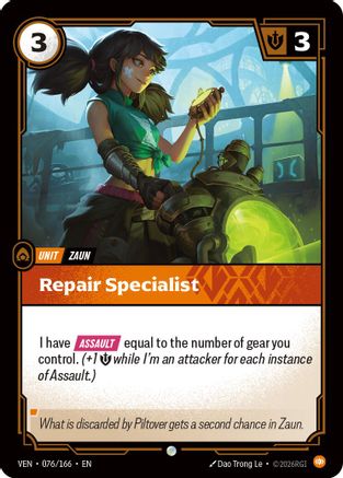 Repair Specialist (076/166) - VEN - Common