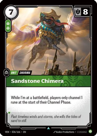 Sandstone Chimera (036/166) - VEN - Uncommon