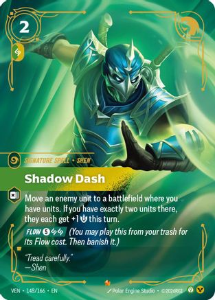 Shadow Dash (148/166) - VEN - Epic - Foil