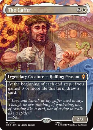 The Gaffer (Borderless) (HOC-015) - mythic - Foil