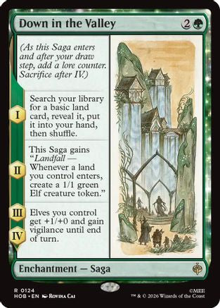 Down in the Valley (HOB-124) - rare - Foil