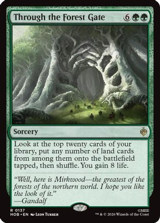 Through the Forest Gate (HOB-137) - rare - Foil