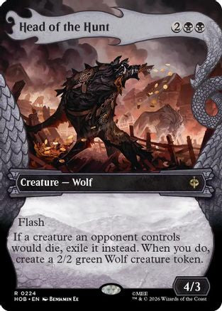 Head of the Hunt (Showcase) (HOB-224) - rare - Foil