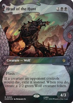 Head of the Hunt (Showcase) (Surge Foil) (HOB-260) - rare - Foil