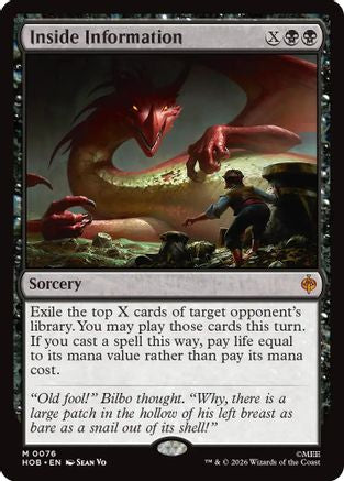 Inside Information (HOB-076) - mythic - Foil