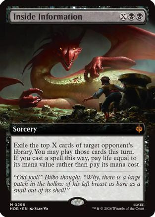 Inside Information (Extended Art) (HOB-296) - mythic