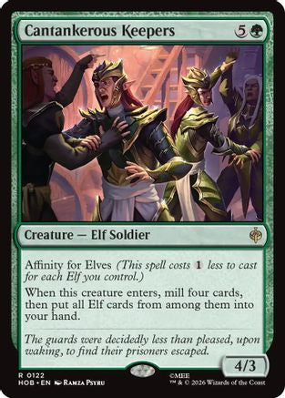 Cantankerous Keepers (HOB-122) - rare - Foil