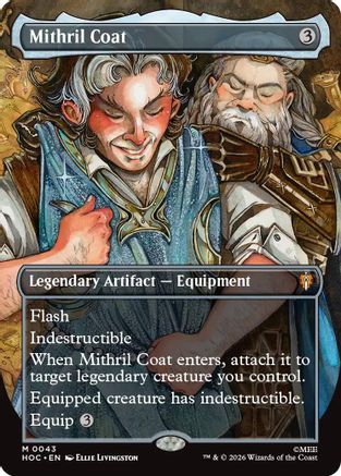 Mithril Coat (Borderless) (HOC-043) - mythic - Foil