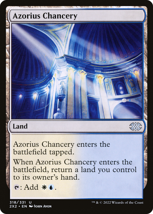 Azorius Chancery (2X2-318) - uncommon