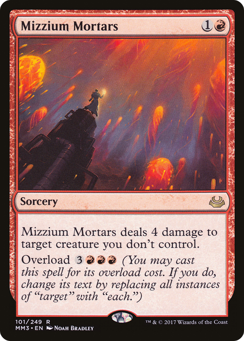 Mizzium Mortars (MM3-101) - rare