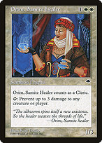 Orim, Samite Healer (TMP-033) - rare
