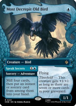 Most Decrepit Old Bird (Showcase) (HOB-221) - rare