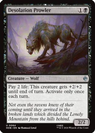 Desolation Prowler (HOB-064) - uncommon - Foil