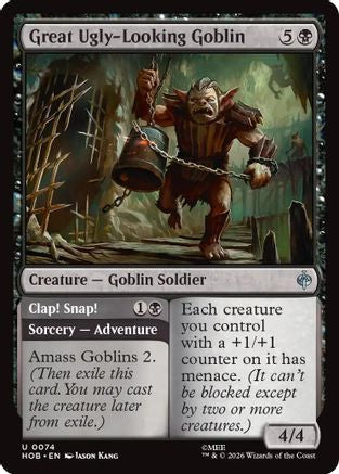 Great Ugly-Looking Goblin (HOB-074) - uncommon