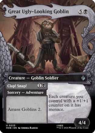 Great Ugly-Looking Goblin (Showcase) (HOB-223) - uncommon