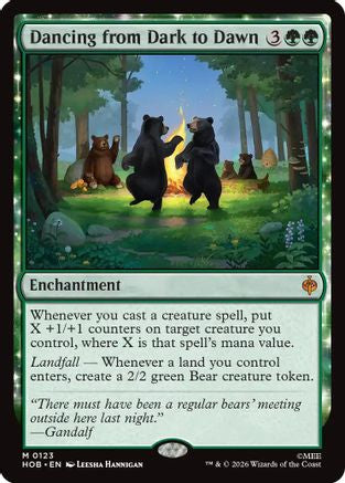 Dancing from Dark to Dawn (HOB-123) - mythic