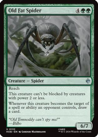 Old Fat Spider (HOB-132) - uncommon - Foil