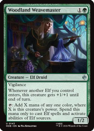 Woodland Weavemaster (HOB-143) - uncommon - Foil