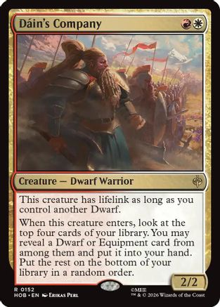 Dain's Company (HOB-152) - rare - Foil