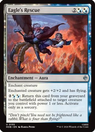 Eagle's Rescue (HOB-155) - uncommon - Foil