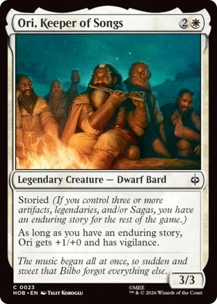 Ori, Keeper of Songs (HOB-023) - common