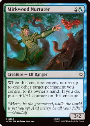 Mirkwood Nurturer (HOB-160) - common - Foil