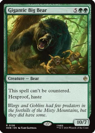 Gigantic Big Bear (HOB-126) - rare