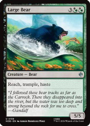 Large Bear (HOB-159) - uncommon