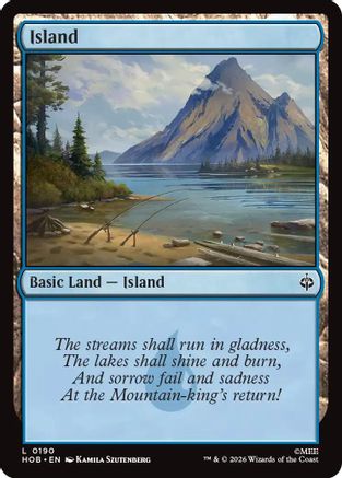Island (0190) (HOB-190) - land - Foil