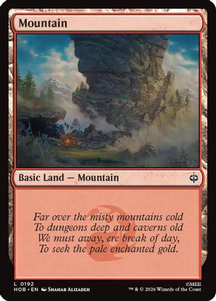 Mountain (0192) (HOB-192) - land