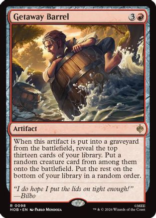 Getaway Barrel (HOB-098) - rare