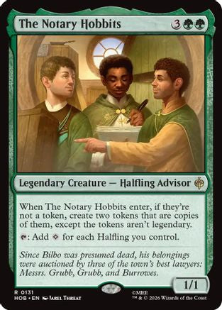 The Notary Hobbits (HOB-131) - rare - Foil
